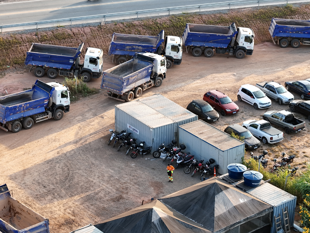 Container gera economia para obras